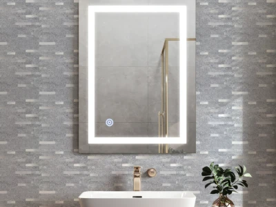 Peel And Stick Mixed Metal Rectangular Strip Splicing Wall Tiles