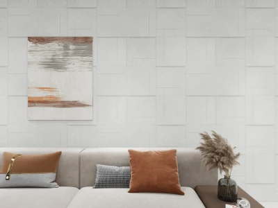 PVC Geometric Pattern Wallpaper