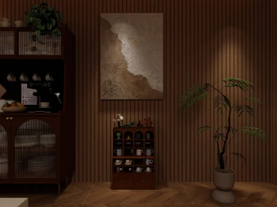 PVC Straight Striped Wood Grain Wallpaper