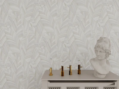 PVC Leaf Vein Texture Wallpaper